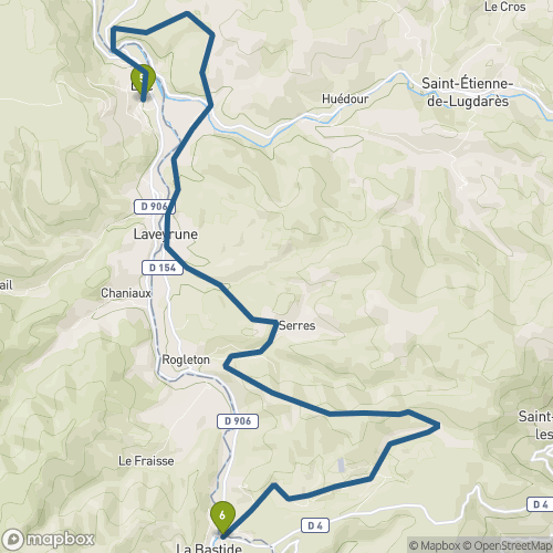 Carte du parcours Luc