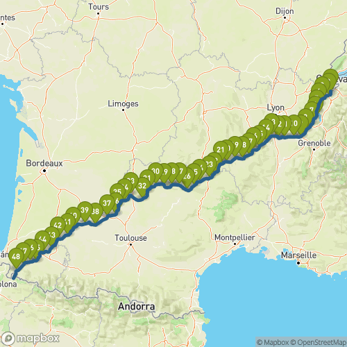 GR®65 Voie du Puy - Pèlerinage de St-Jacques-de-Compostelle